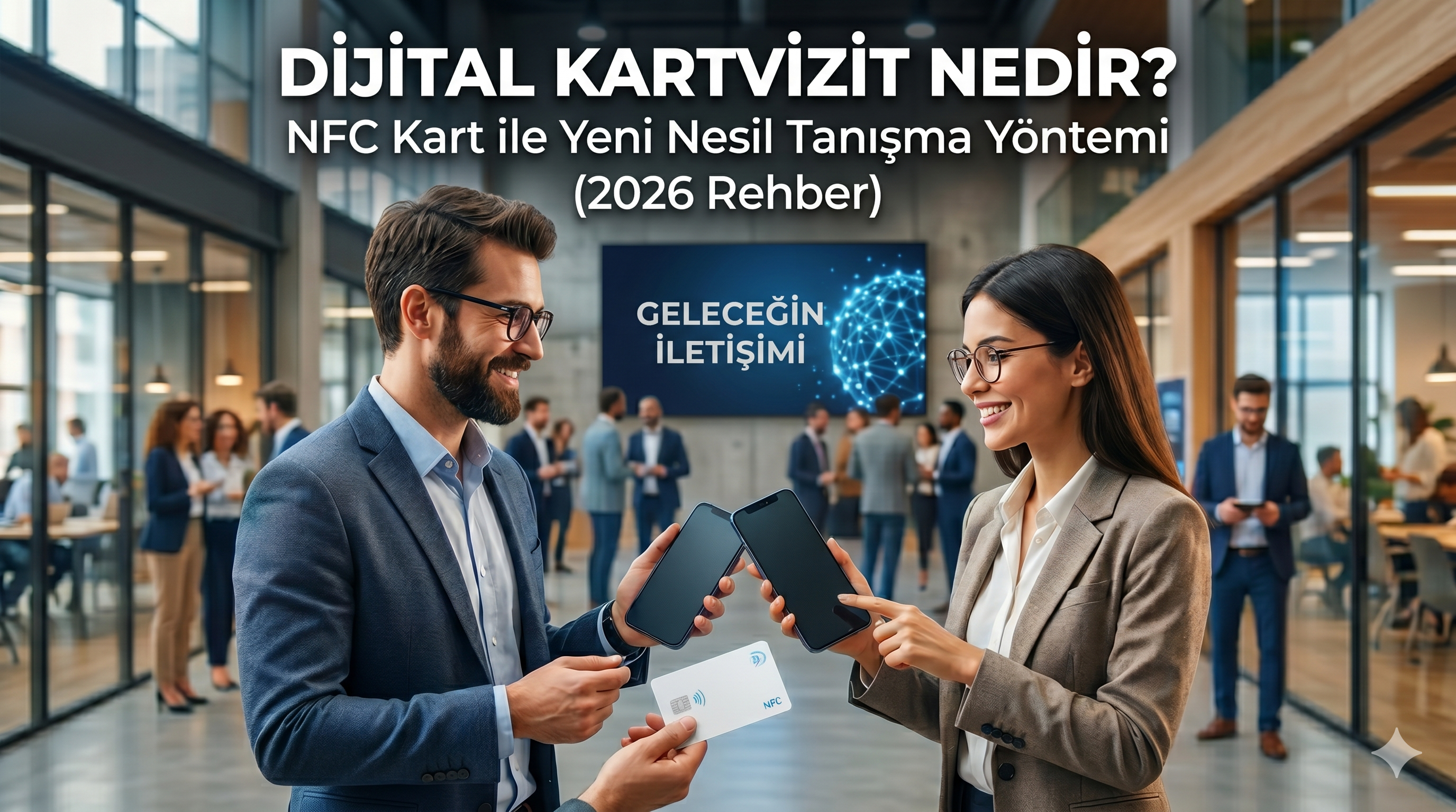 Dijital Kartvizit Nedir? NFC Kart ile Yeni Nesil Tanışma Yöntemi (2026 Rehber)
